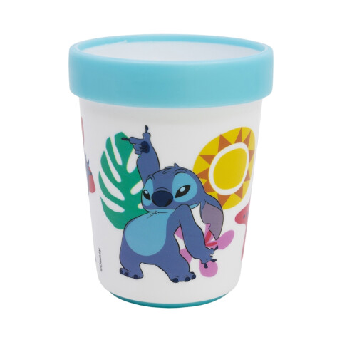 Vaso Plástico Stitch para Microondas 260 ml U
