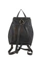Mochila de cuero con solapa Mochila de cuero con solapa