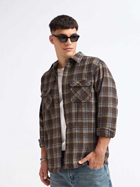 SOBRECAMISA YUCON MARRON