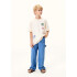 CAMISETA MM MASC BEGE