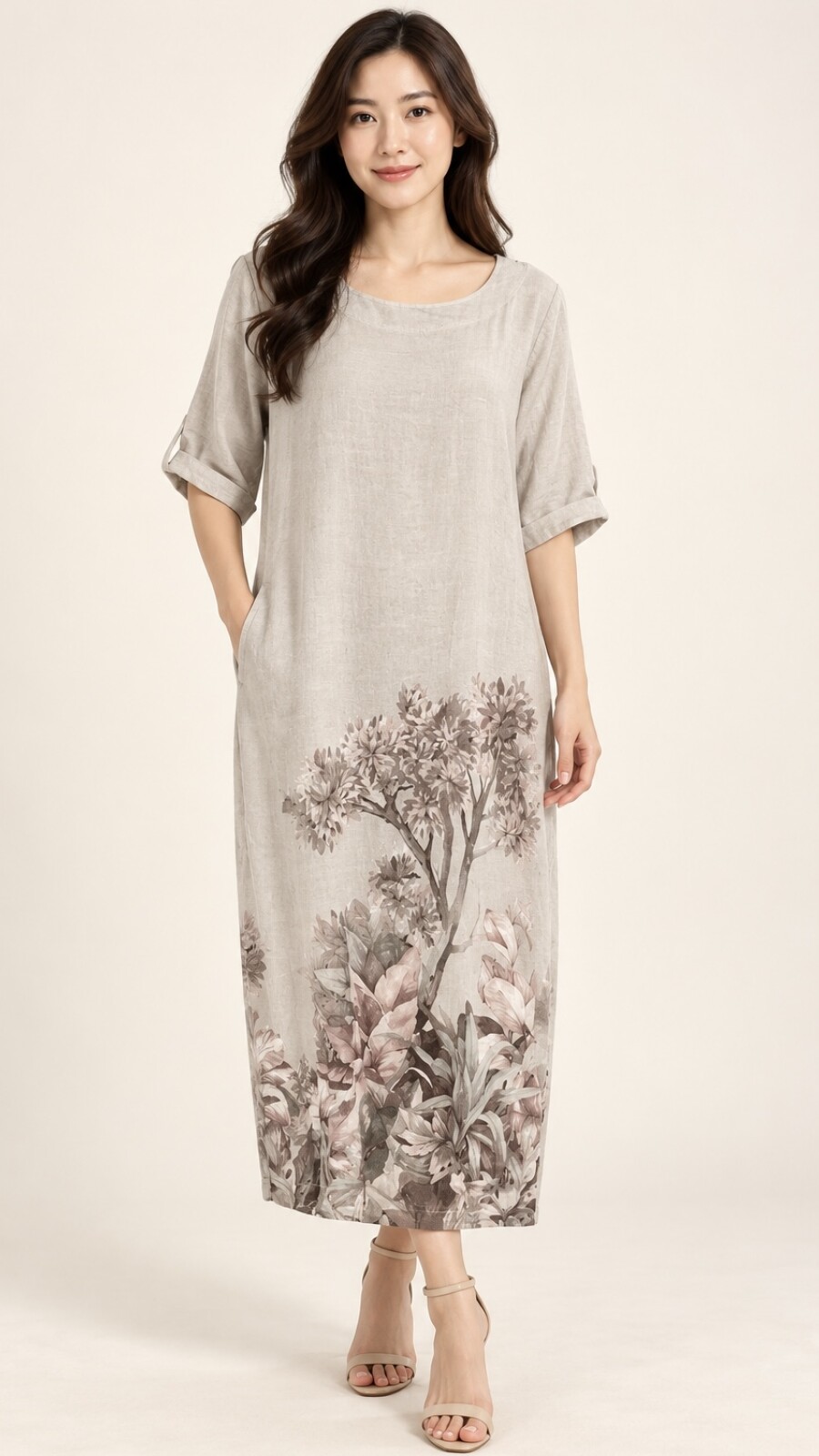 VESTIDO LILO Beige