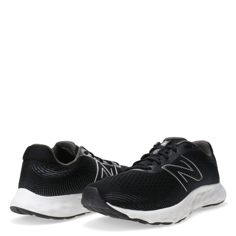 Championes de Hombre New Balance 520 V8 Negro - Gris - Plateado