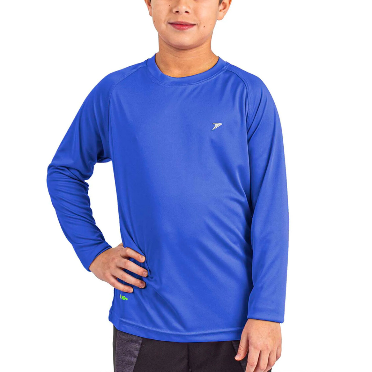 Poker Camisa Manga Larga Uv50+ Junior 4 - Marino 