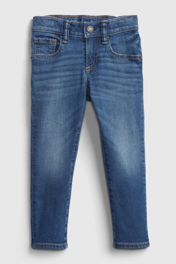 Jean Slim Toddler Niño Medium Wash