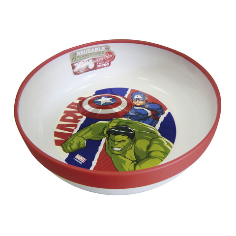 Bowl Plástico Avengers para Microondas U