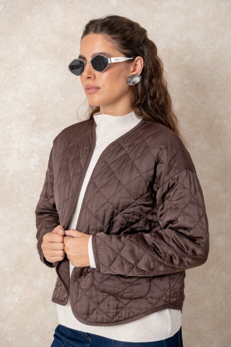 CAMPERA FIANA Chocolate