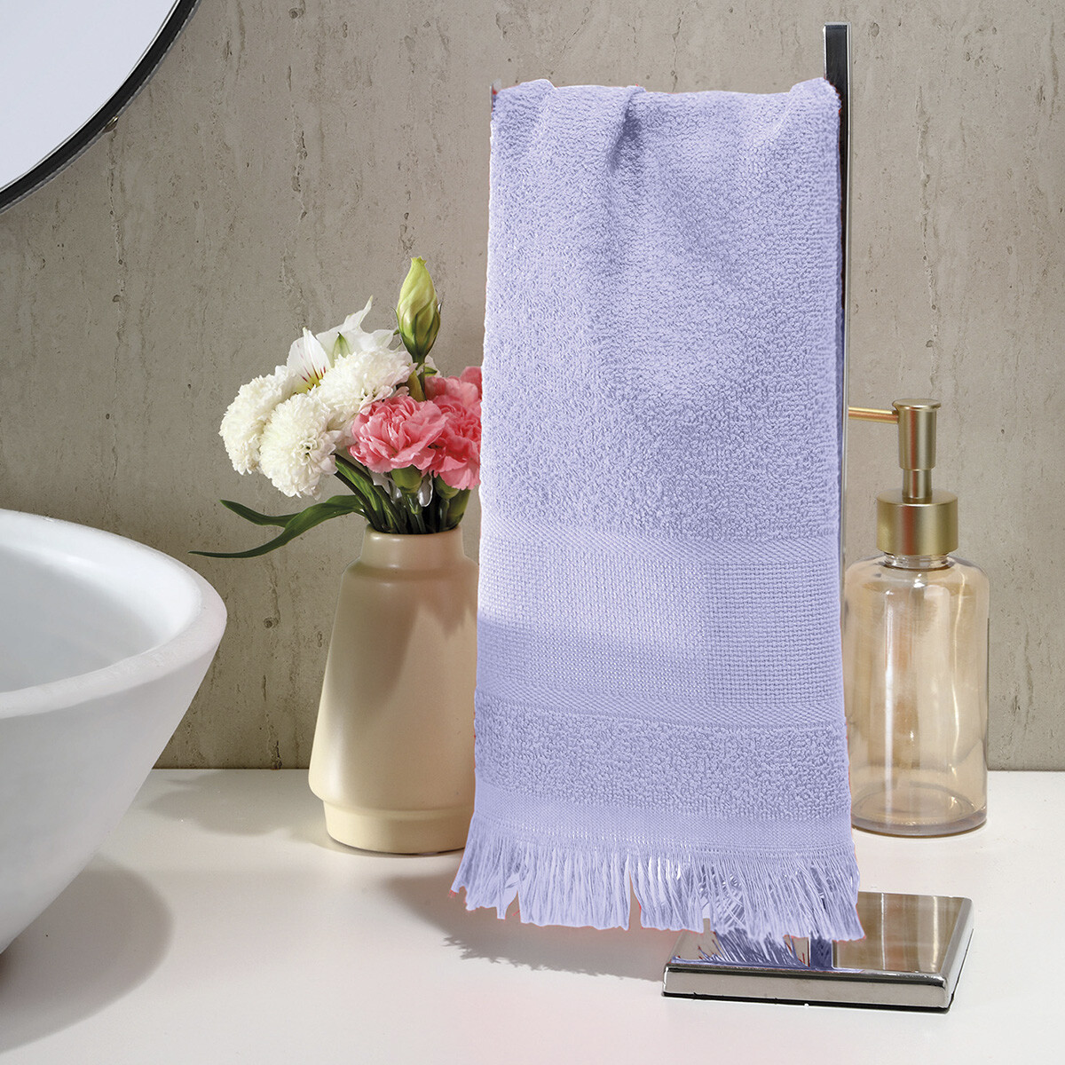 Toalla Social Dohler Capri 25 x 36 cm 100% Algodón - LILA 