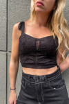 Top Selene Negro