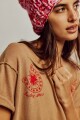 CAMISETA HORSIN AROUND Marron