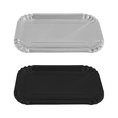 Set de 10 bandejas descartables 27x19cm Set de 10 bandejas descartables 27x19cm