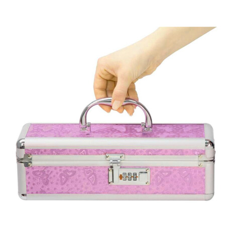 Porta Juguetes con Cerradura The Toy Chest Chico Rosa