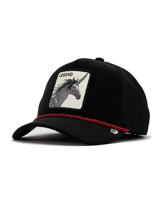 Gorra Goorin Bros Trucker Baseball - Legend Unicornio Strass Negro Gorra Goorin Bros Trucker Baseball - Legend Unicornio Strass Negro