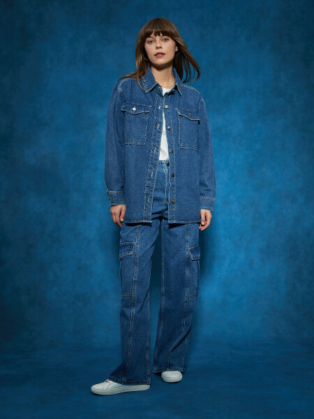 SOBRECAMISA LEIDEN AZUL