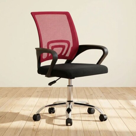 Silla de escritorio HY-520M rojo Silla de escritorio HY-520M rojo