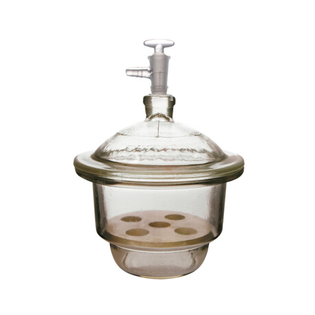 Desecador con Placa de Porcelana y Llave 240 mm