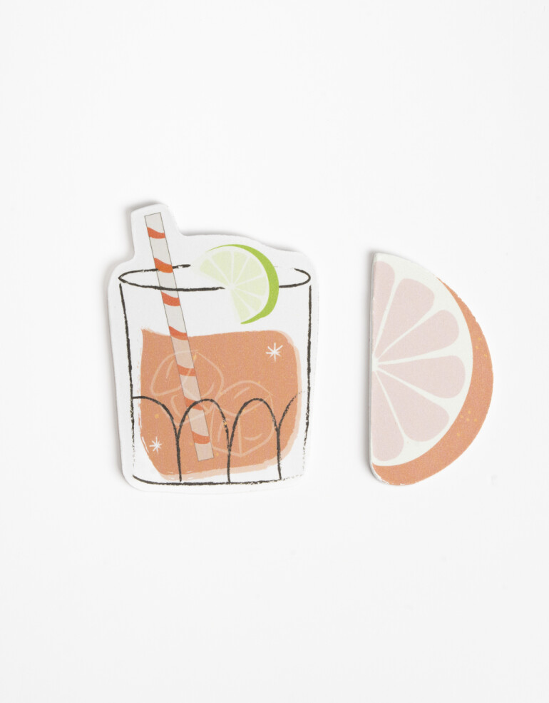 Limas de carton Set De Limas De Uñas - Rosa Piel