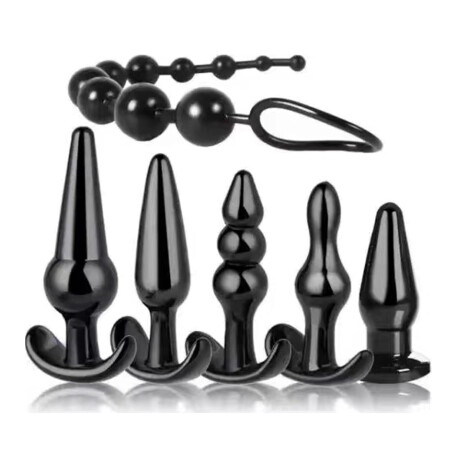 Kit Entrenamiento Anal Plugs 6 Piezas Kit Entrenamiento Anal Plugs 6 Piezas