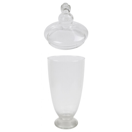 FRASCO VIDRIO LISO TIPO PAGODA 16.5X45.5CM 24145 FRASCO VIDRIO LISO TIPO PAGODA 16.5X45.5CM 24145