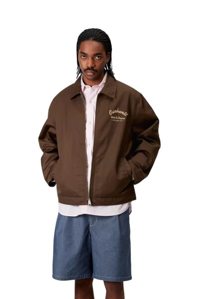 Racer Module Jacket Marron