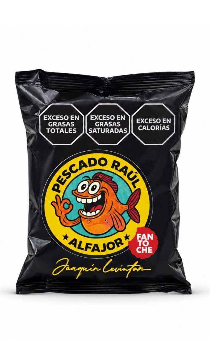 ALF. PESCADO RAUL (01) NEGRO 50GR X 18 