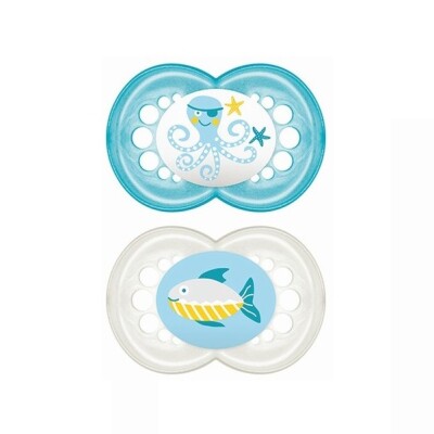 Chupete Mam Dreamtime Blue 6 M+ 2 Uds. Chupete Mam Dreamtime Blue 6 M+ 2 Uds.