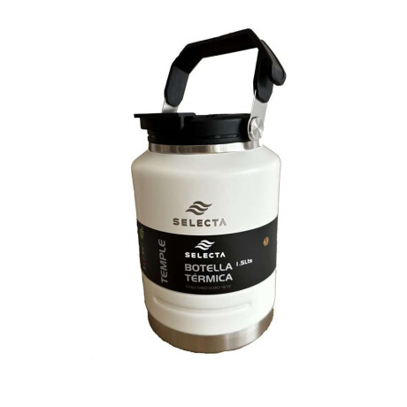 Botella Termica 15L Acero C/Pico Blanco