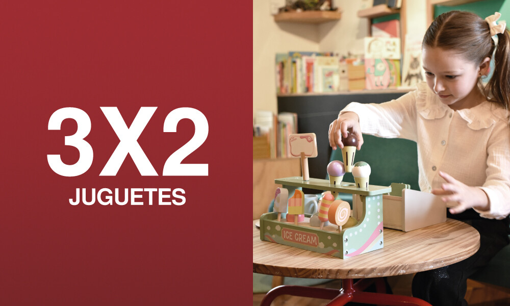 JUGUETES 3X2