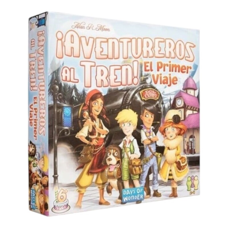 Juego de Mesa ¡Aventureros al Tren! Mi Primer Viaje Juego de Mesa ¡Aventureros al Tren! Mi Primer Viaje