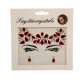 Sticker para Rostro Diamante Rojo