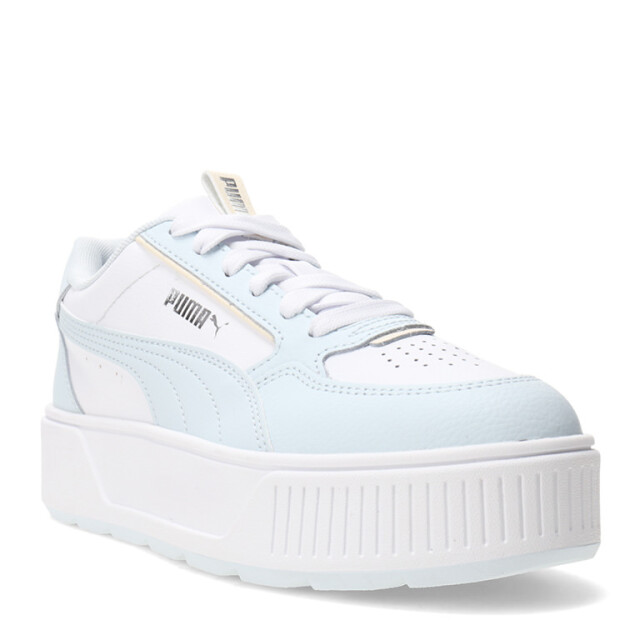 Championes de Mujer Puma Karmen Rebelle Blanco - Celeste - Plateado