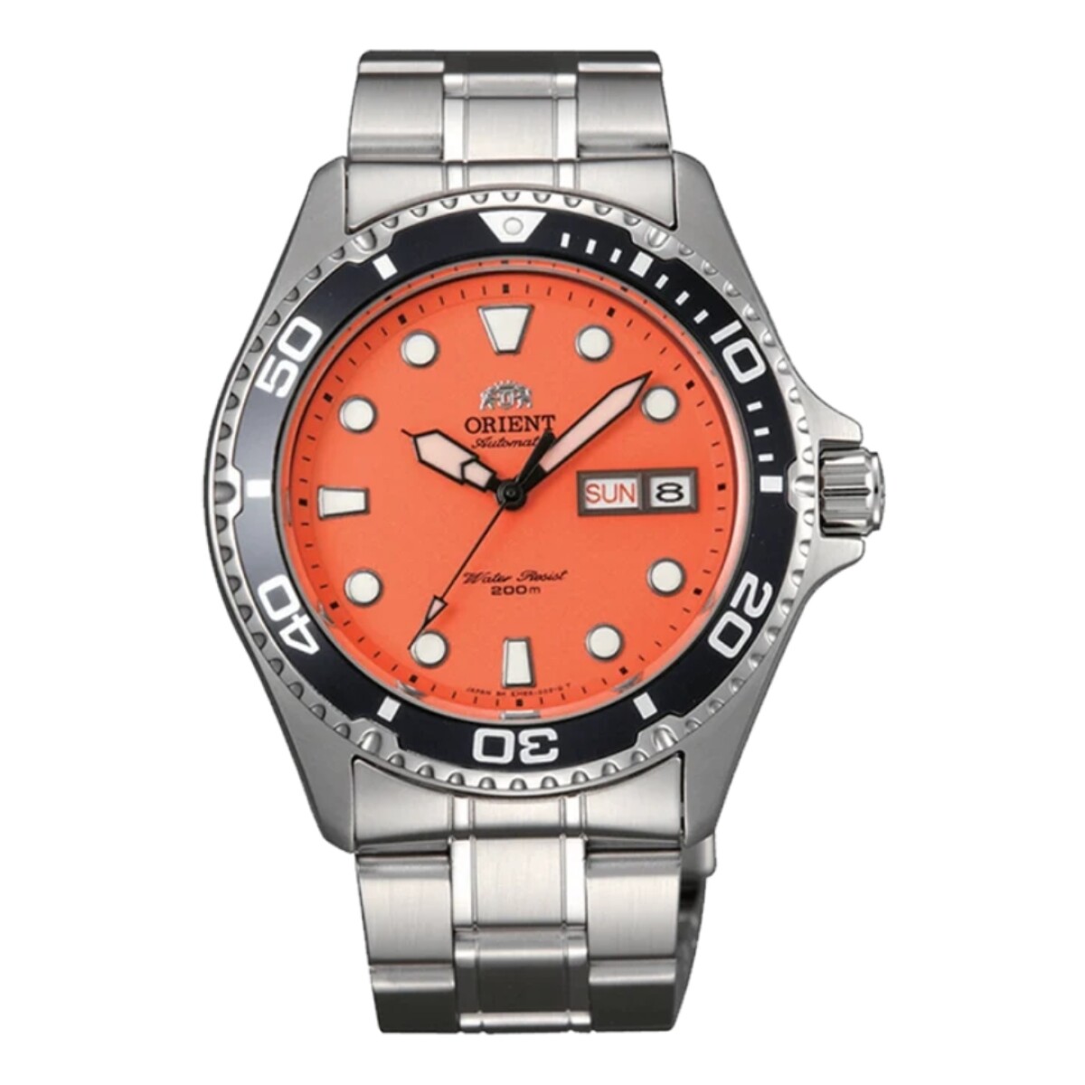 Reloj Orient Mako Ii Automático Taa02006m9 Para Hombre 