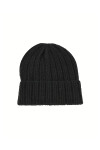 Gorro de pompón Negro