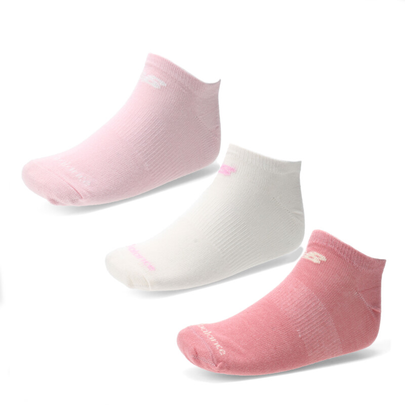 Medias Unisex New Balance X3 Show Unisex Rosa - Fucsia - Beige Natural