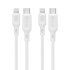 Spigen cable USB-C a Lightning x 2 White Spigen cable USB-C a Lightning x 2 White