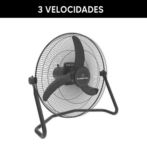 Ventilador Turbo Circulador Punktal Pk-5500 Vt VENTILADOR DE METAL PUNKTAL PK-5500VT