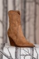Bota Texana bordada Camel