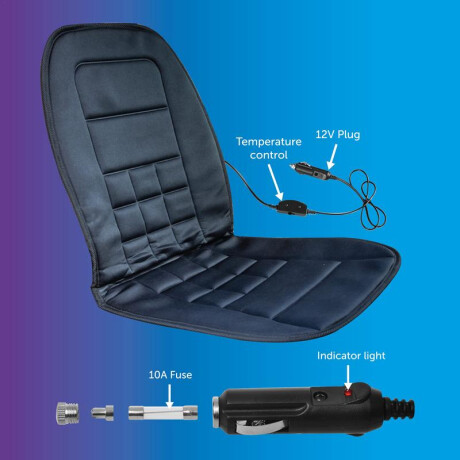 CUBRE ASIENTO - RESPALDO ASIENTO CALEFACCIONADO WESTON CUBRE ASIENTO - RESPALDO ASIENTO CALEFACCIONADO WESTON