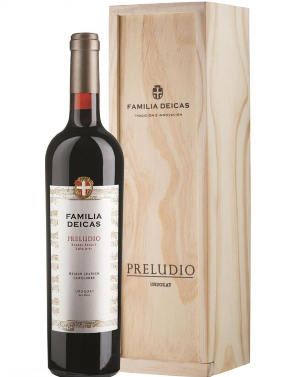 Preludio Tinto con estuche de madera 