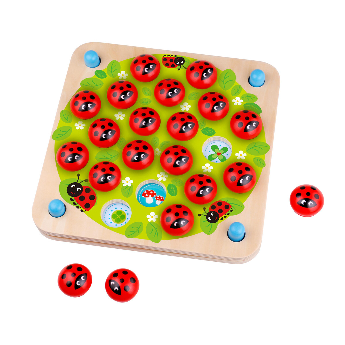 tooky toy memory game ladybug 