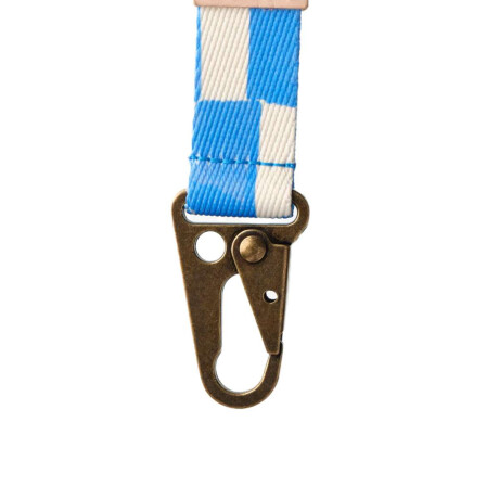 Llaveros Thread Keychain Clip Azul