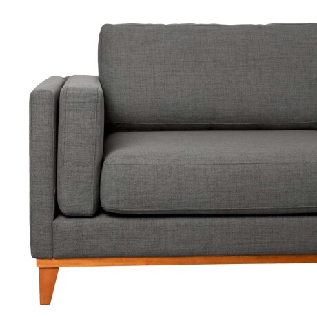 SILLÓN 3 CUERPOS TELA-PREMIUM GRIS LUXOR PREMIUM EASY CLEAN GRIS OSC