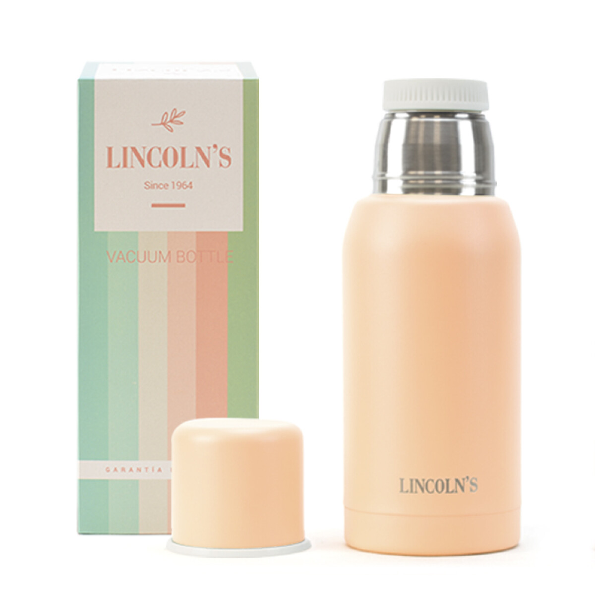 TERMO 750 ml CERBERUS - FULL COLOR CORAL 