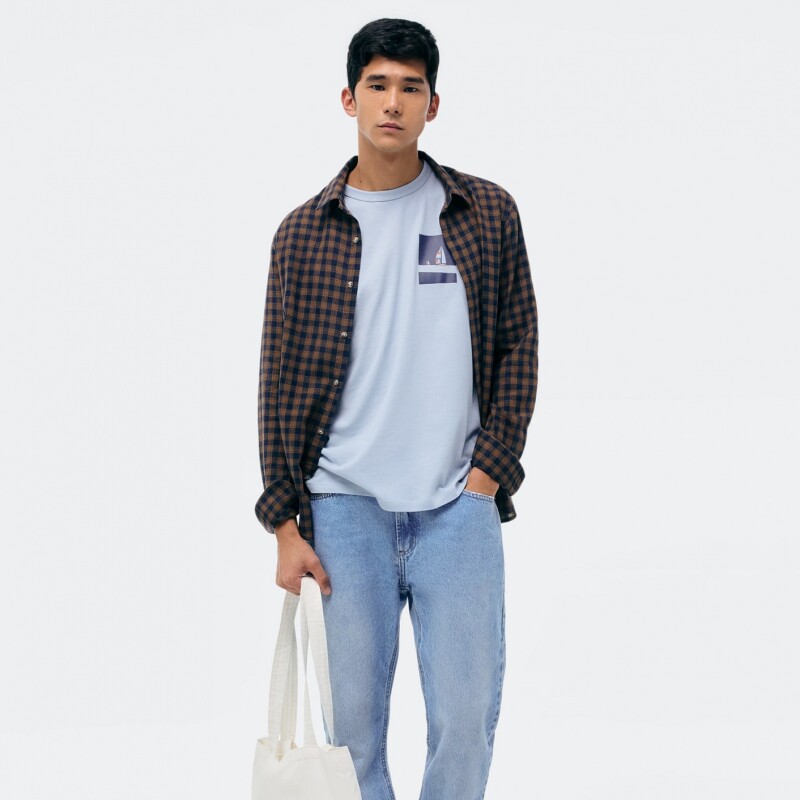 CAMISETA MM AZUL CLARO