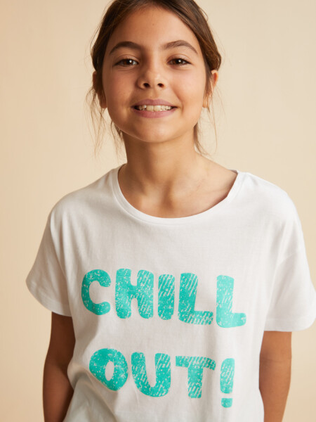 Remera manga corta Chill