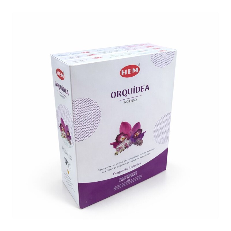 INCIENSO HEM PREMIUM 25 GR - CAJA X12 Orquidea