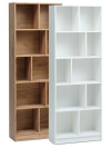 Librería MOSBJERG 10 estantes color roble Librería MOSBJERG 10 estantes color roble