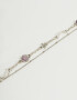 Pulseras Flexibles Bañada en Plata Pulsera Bañada En Plata - Plateado