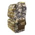 Mochila Táctica Camping 35L Bencor Militar Lona Reforzada Pixelado Beige
