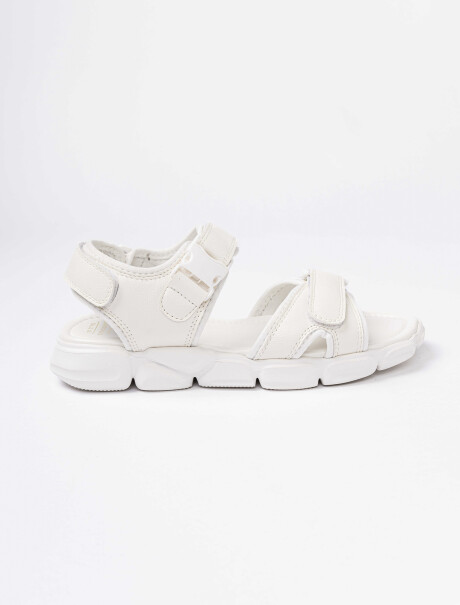 Sandalia deportiva blanco