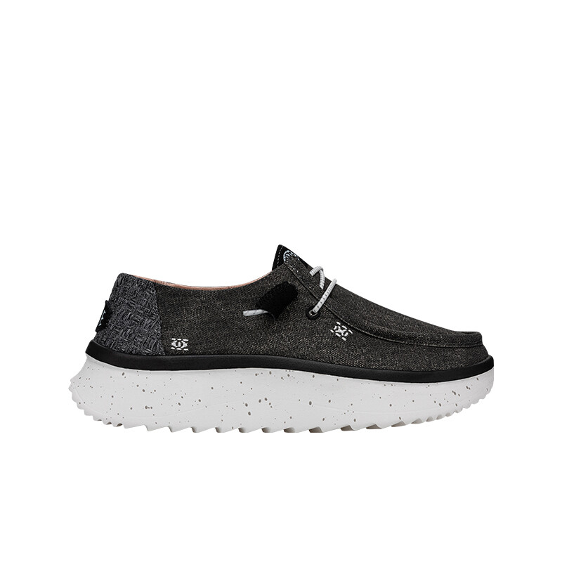 Calzado Hey Dude Wendy Peak Chambray Negro
